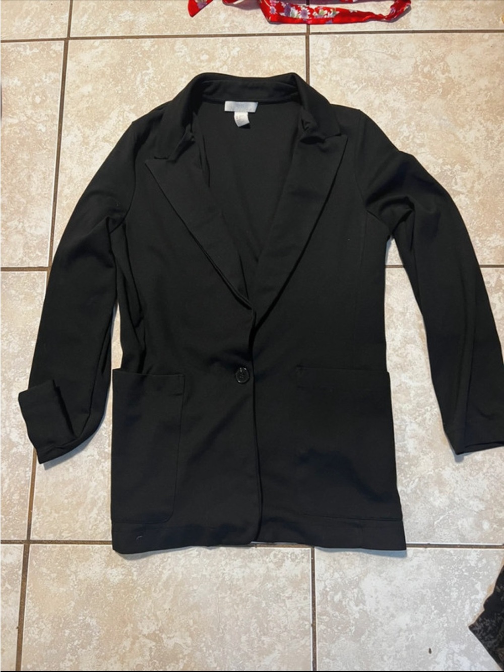 H&M Black Single-Button Women's Blazer